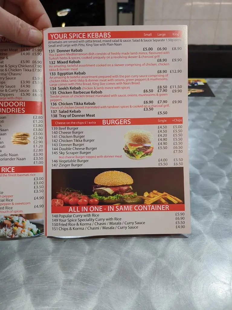 Menu_Your Spice - Blantyre_High Blantyre_image_3