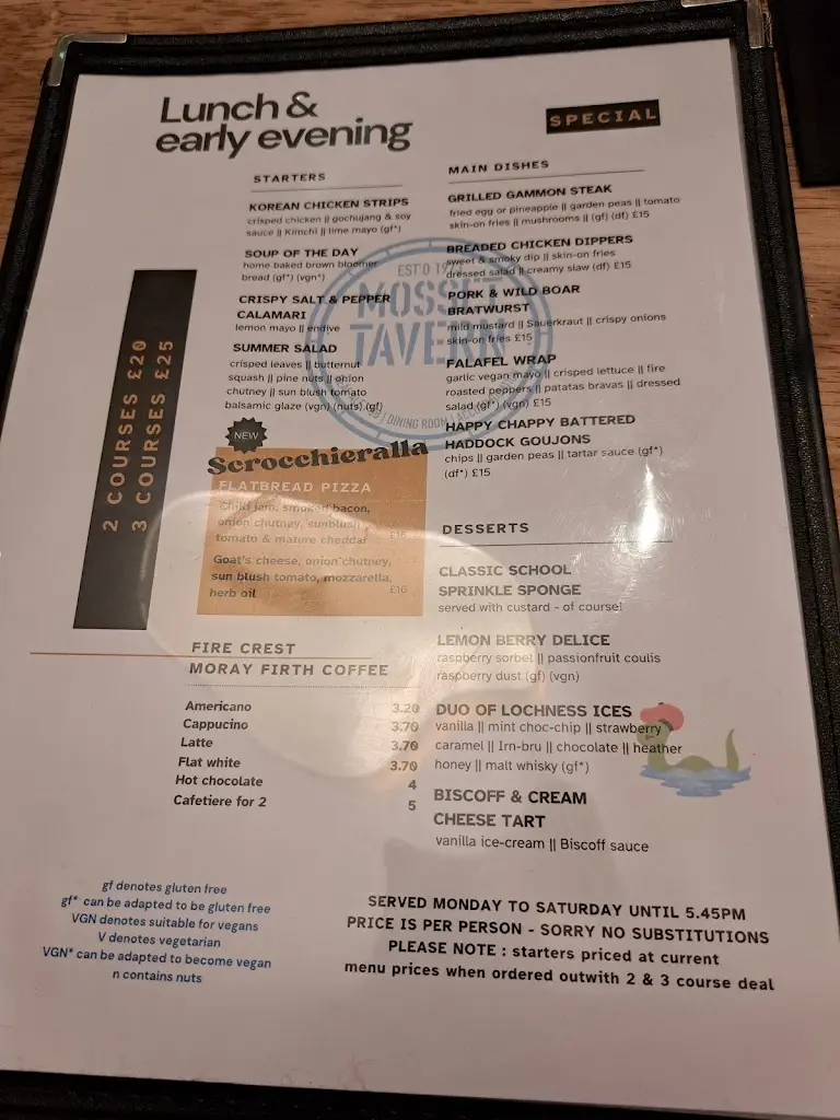 Menu_Mosset Tavern_Forres_image_1