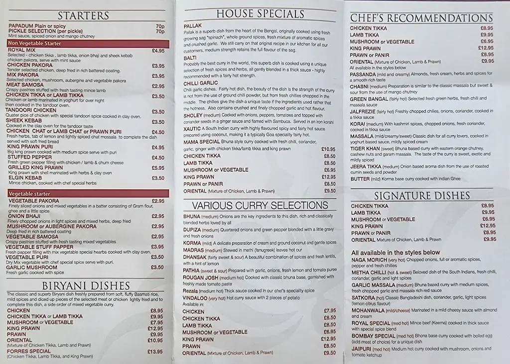 Menu_Forres Tandoori_Forres_image_2