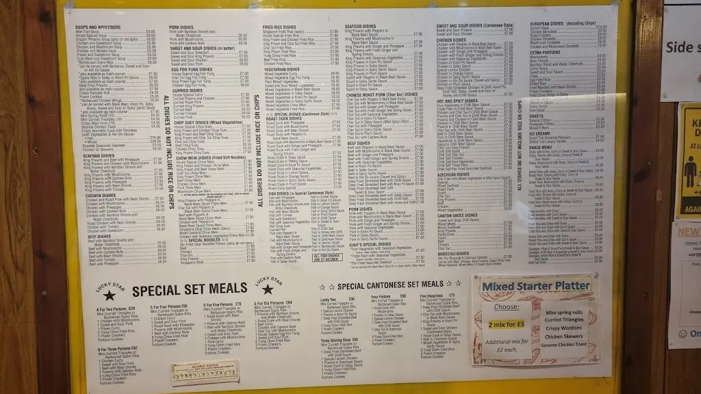 Menu_Lucky Star_Forres_image_1