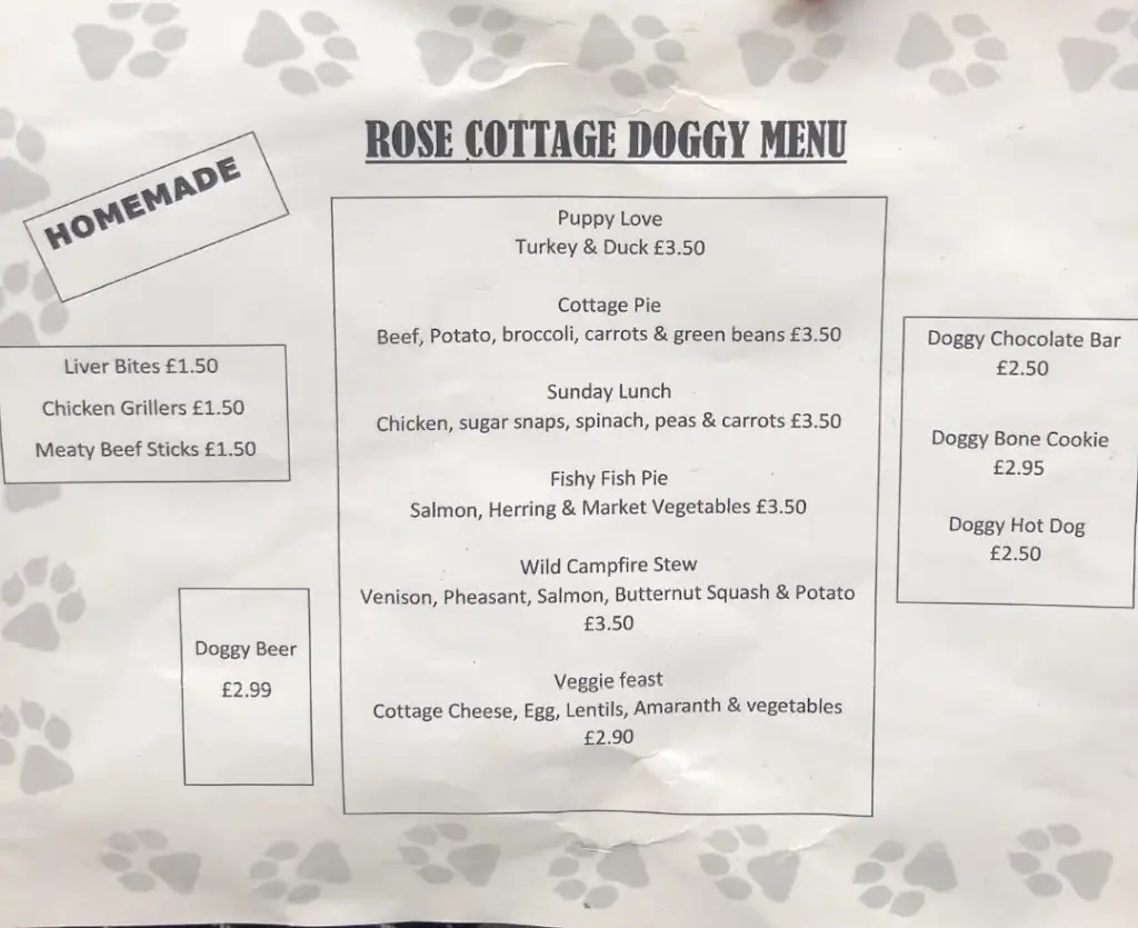Menu_The Rose Cottage_Bilsthorpe_image_1