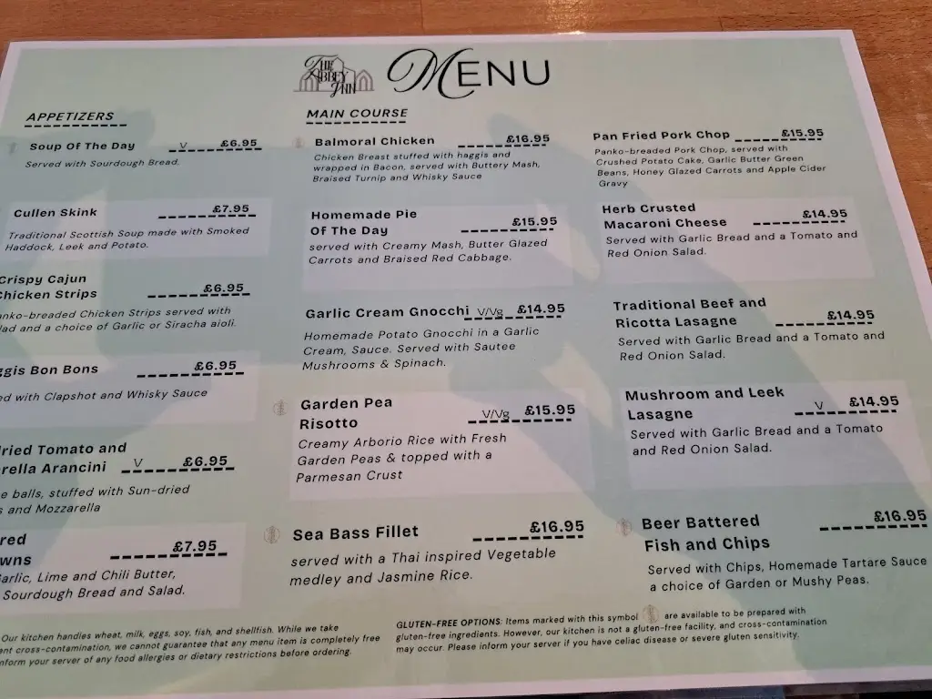 Menu_The Abbey Inn_Forres_image_3