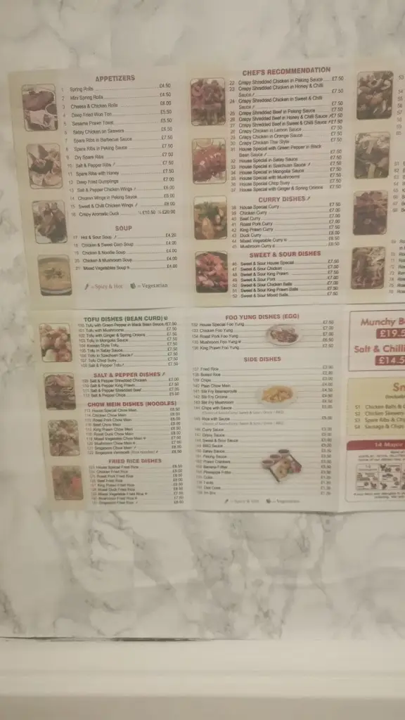 Menu_China One_Forres_image_2