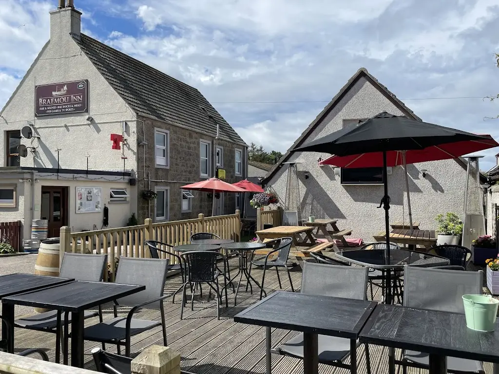 Braemou Inn restaurant in Hopeman