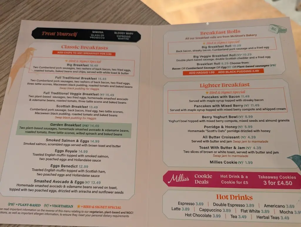 Menu_Bird & Signet Bar_Inchinnan_image_2