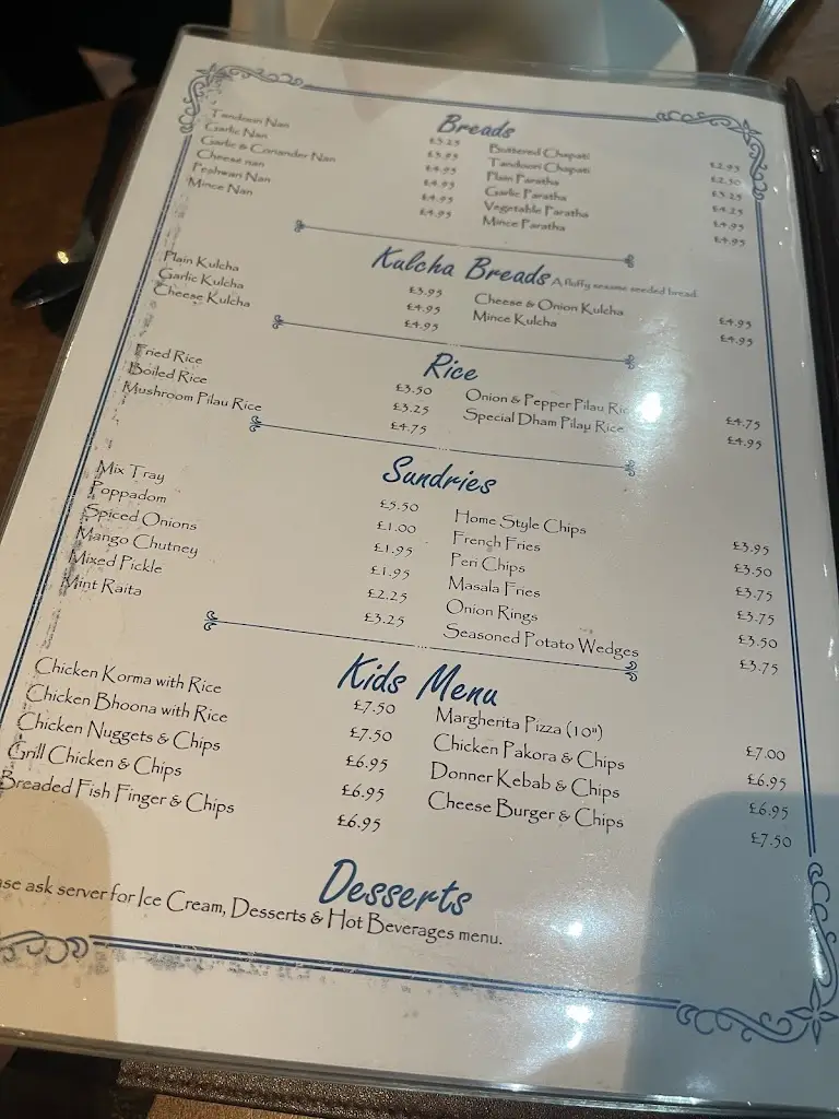 Menu_Annaya's Indian - Helensburgh_Helensburgh_immagine_2
