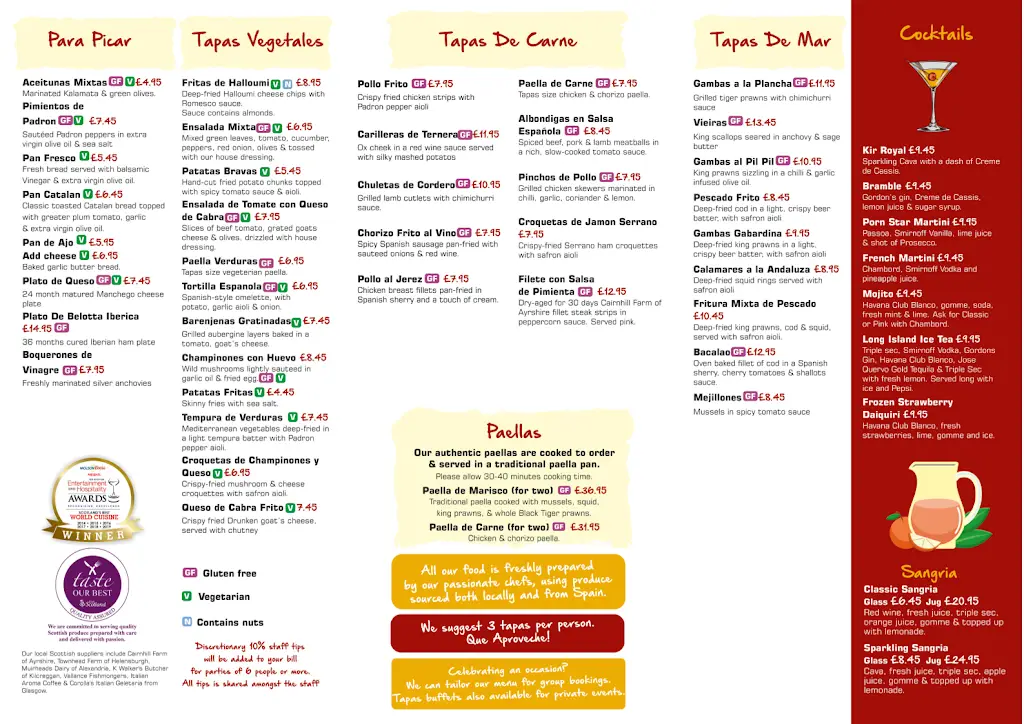 Menu_La Barca Spanish Tapas & Wine Bar_Helensburgh_image_3