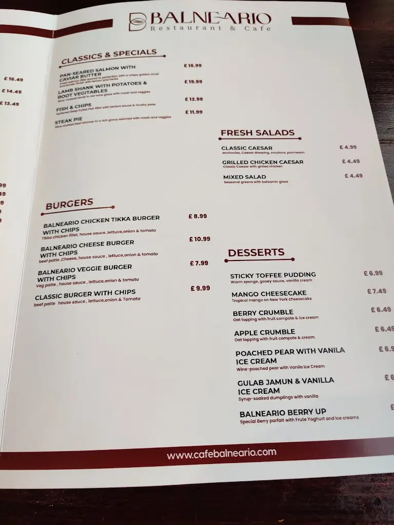Menu_Balneario Restaurant and Cafe_Helensburgh_image_3