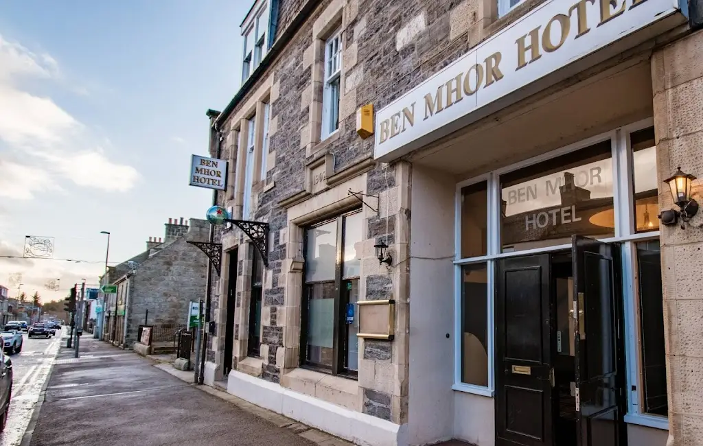 Ben Mhor Hotel restaurant in Grantown on Spey