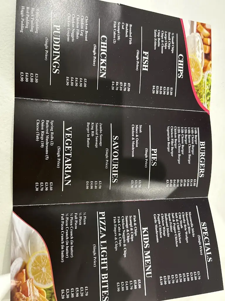 Menu_The Royal Fish Bar_Grantown on Spey_image_2