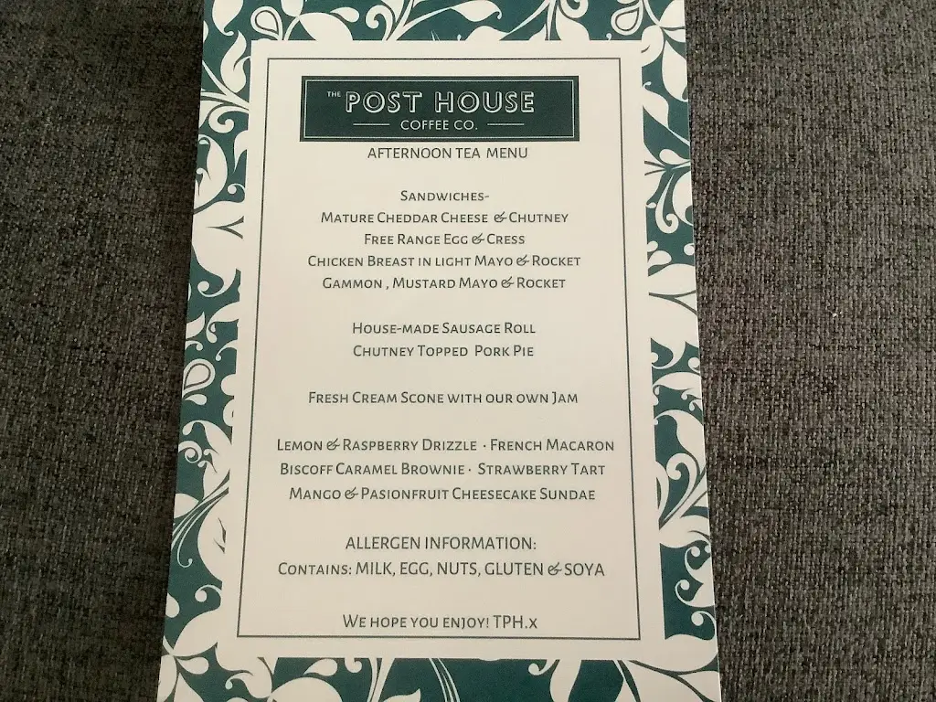 Menu_The Post House Coffee Co._Invergowrie_image_1
