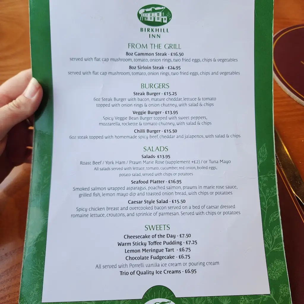 Menu_Birkhill Inn_Invergowrie_image_1