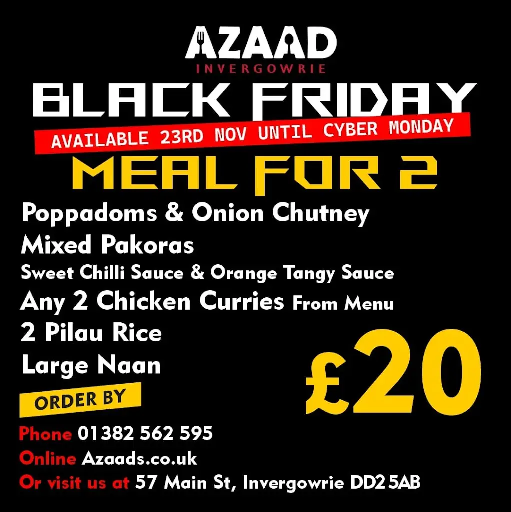 Menu_Azaad Takeaway Invergowrie_Invergowrie_imagen_1