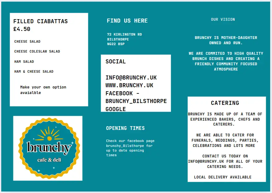 Menu_brunchy Bilsthorpe_Bilsthorpe_image_2