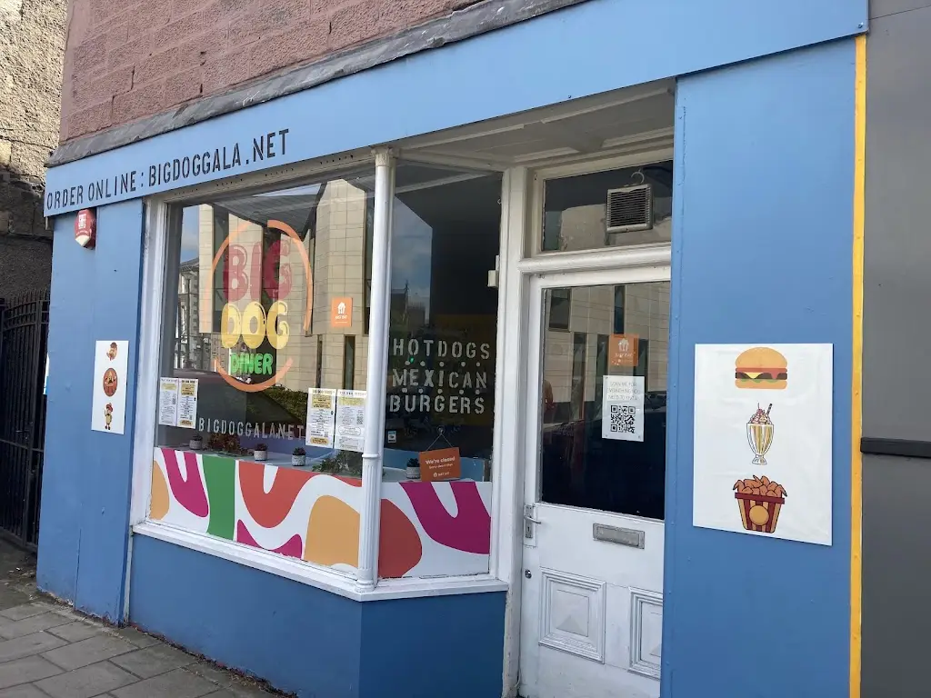 BIG DOG DINER restaurant in Galashiels