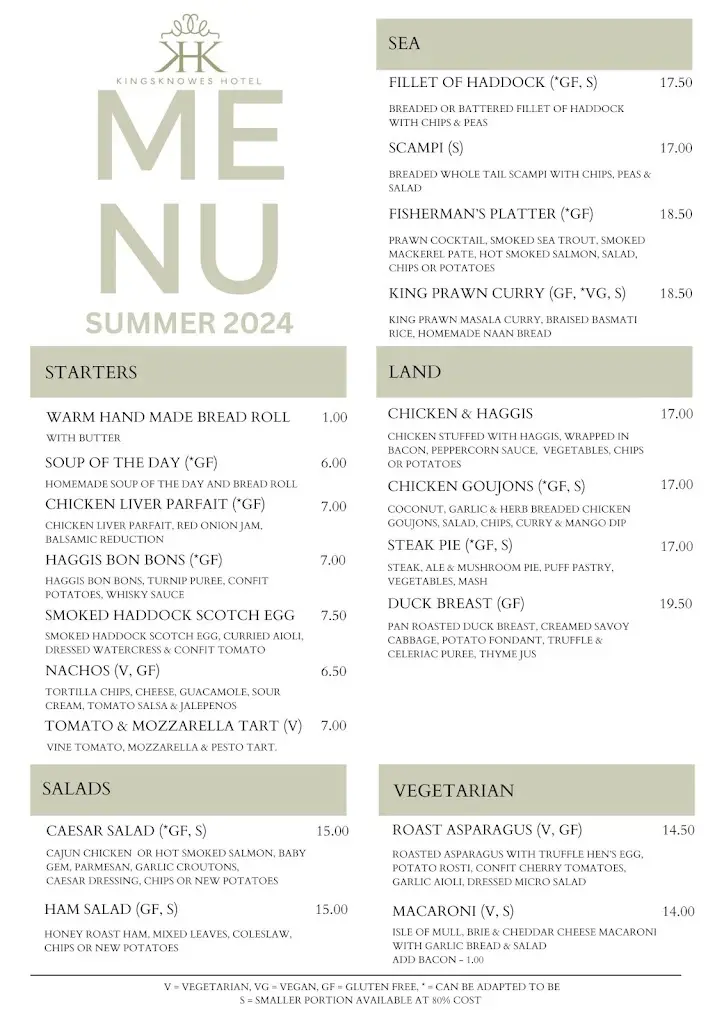 Menu_Kingsknowes Hotel_Galashiels_image_1