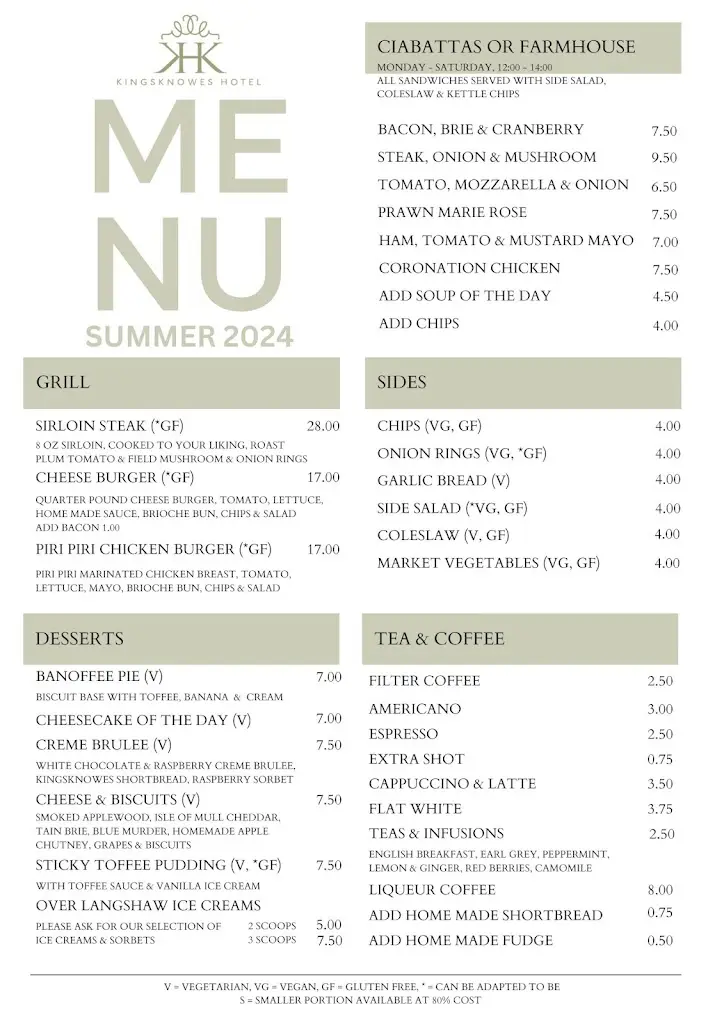 Menu_Kingsknowes Hotel_Galashiels_image_2