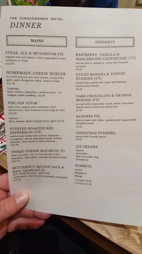 Menu_Kingsknowes Hotel_Galashiels_image_4