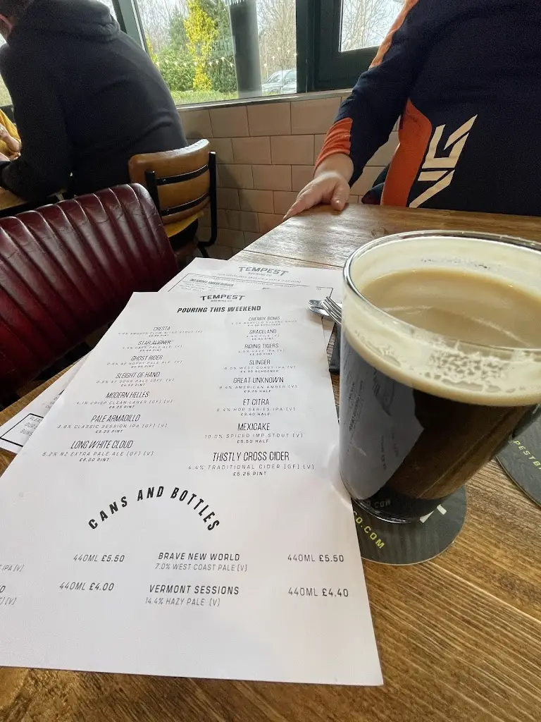 Menu_Tempest Brewing Co_Galashiels_image_1