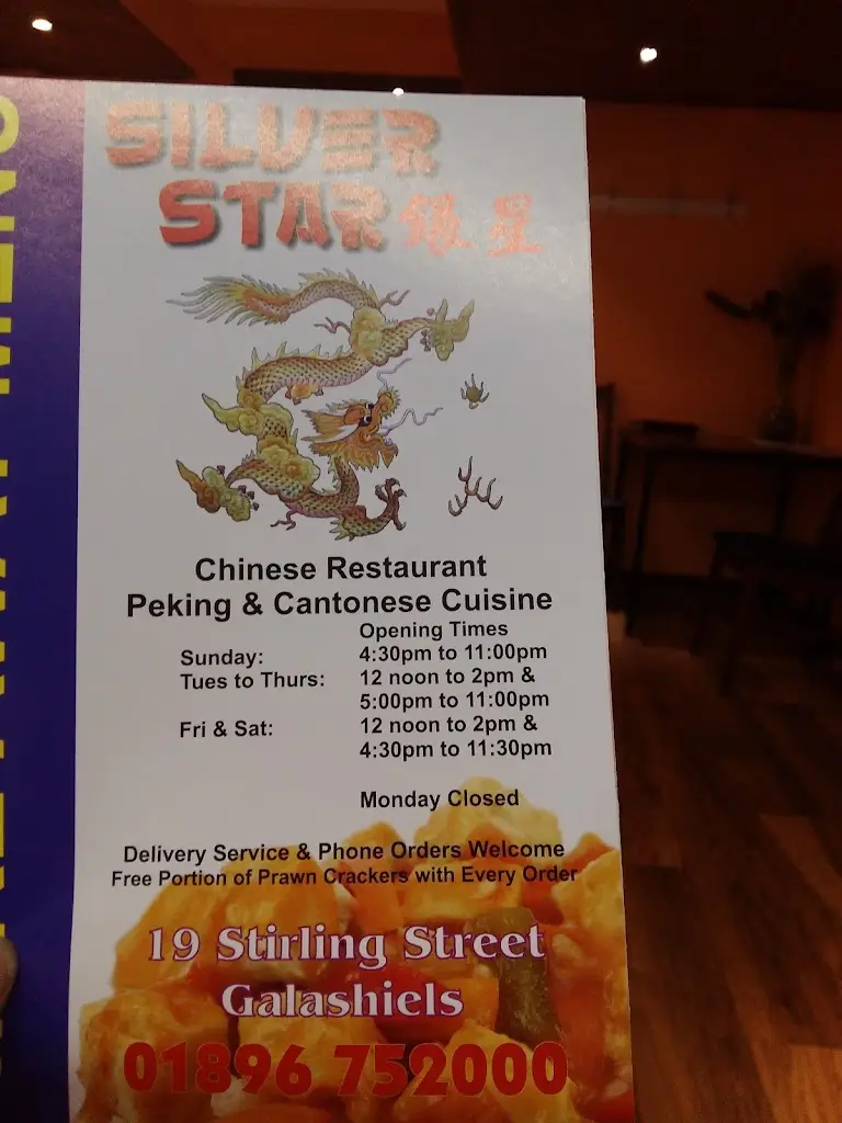 Menu_Silver Star_Galashiels_image_1