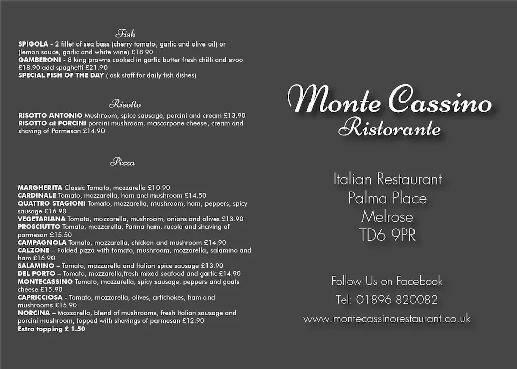 Menu_Monte Cassino Melrose Restaurant_Galashiels_image_3