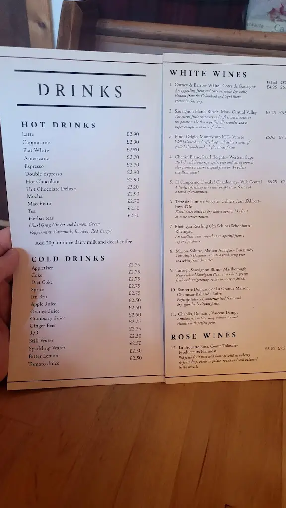 Menu_Marmions Brasserie_Galashiels_image_2