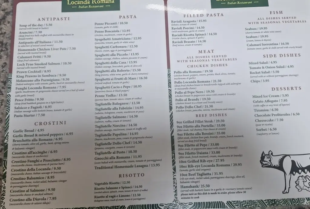 Menu_Locanda Romana_Hawick_image_1