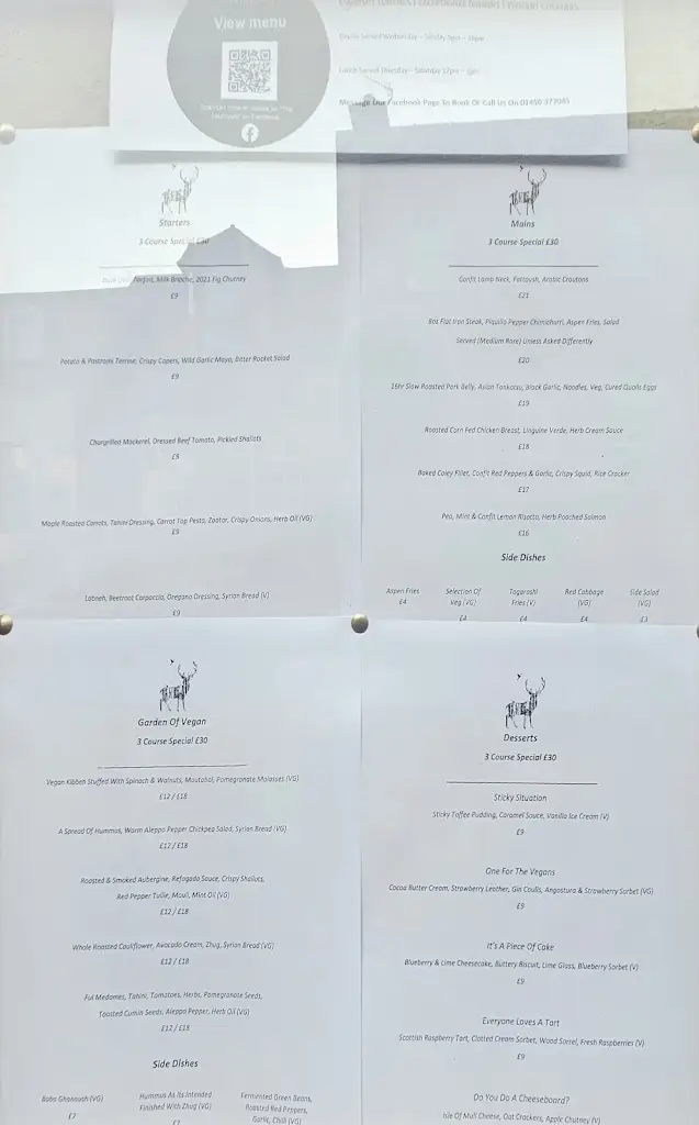 Menu_The Night Safe_Hawick_image_2