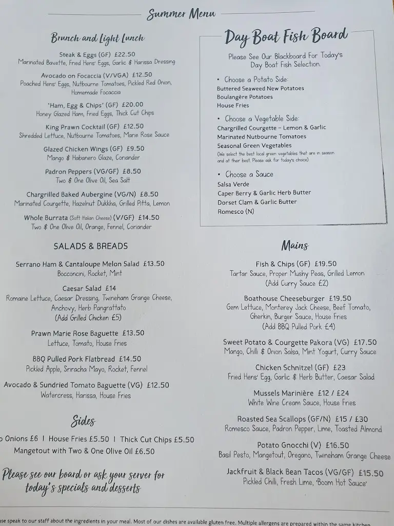 Menu_Boathouse Chichester_Birdham_image_2