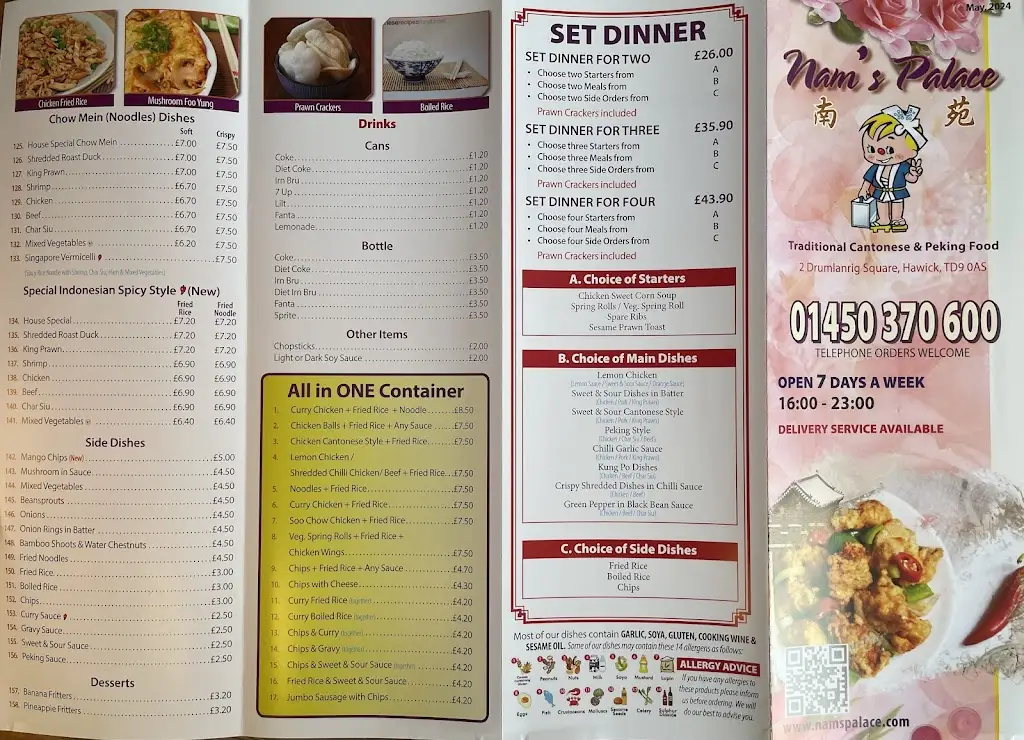 Menu_Nam's Palace_Hawick_image_1