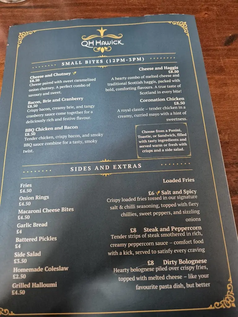 Menu_Queen's head Hawick_Hawick_image_1