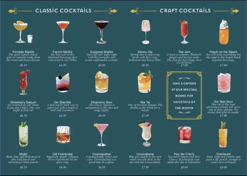 Menu_Queen's head Hawick_Hawick_image_3