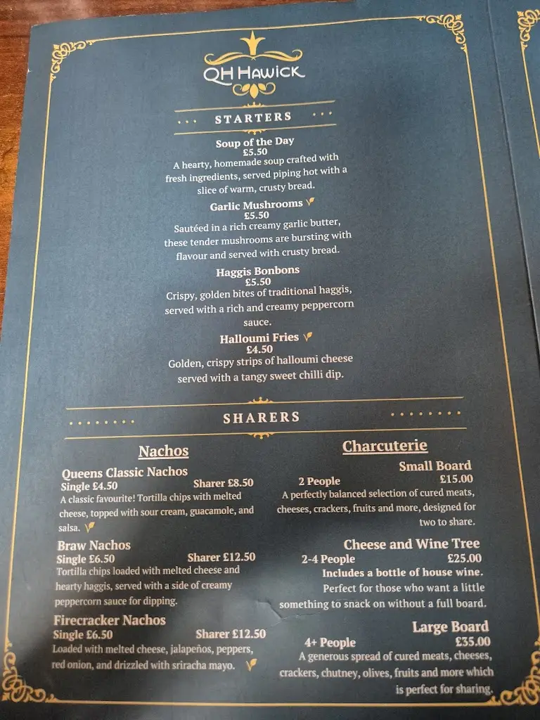 Menu_Queen's head Hawick_Hawick_image_4