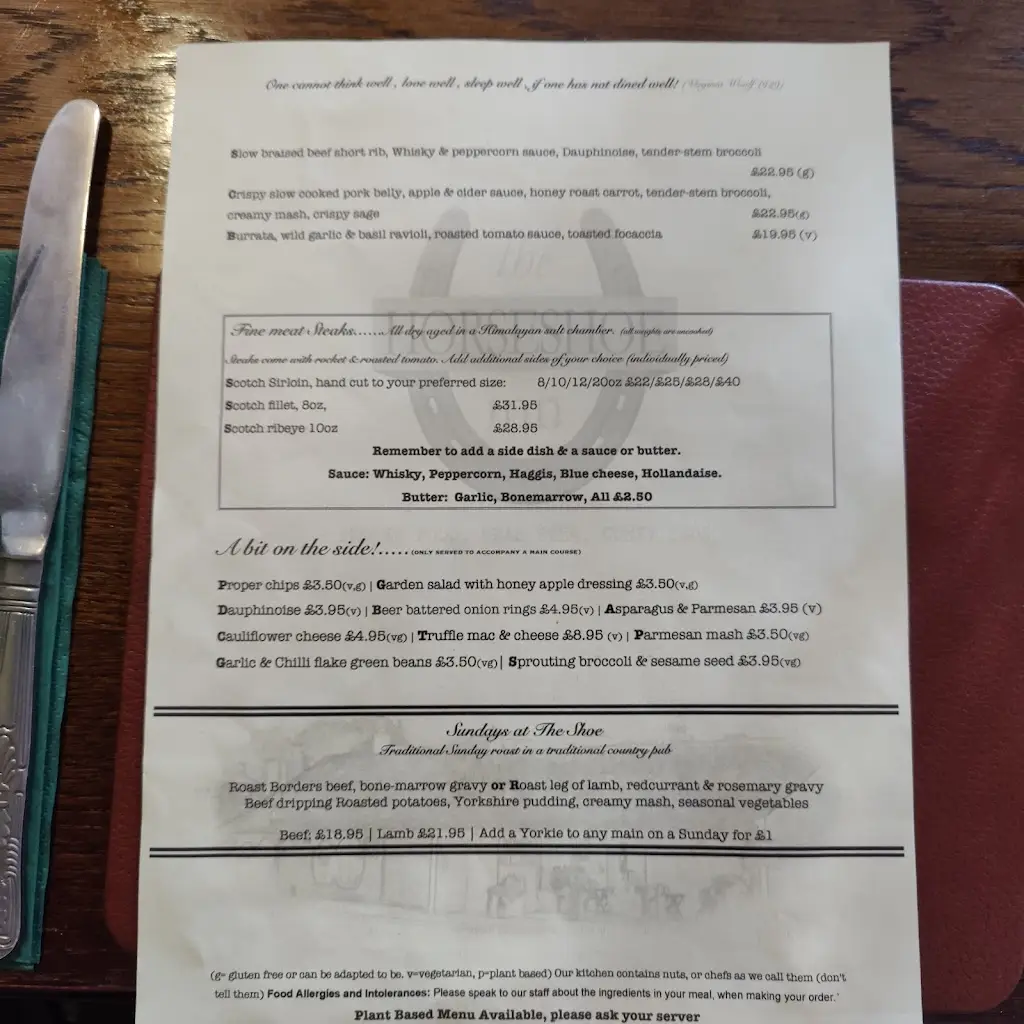 Menu_The Horseshoe Inn_Innerleithen_image_3