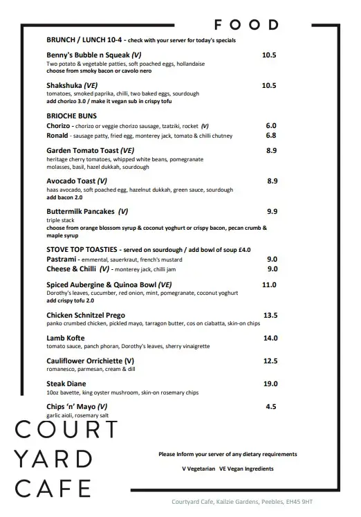 Menu_The Courtyard Cafe at Kailzie Gardens_Innerleithen_immagine_1