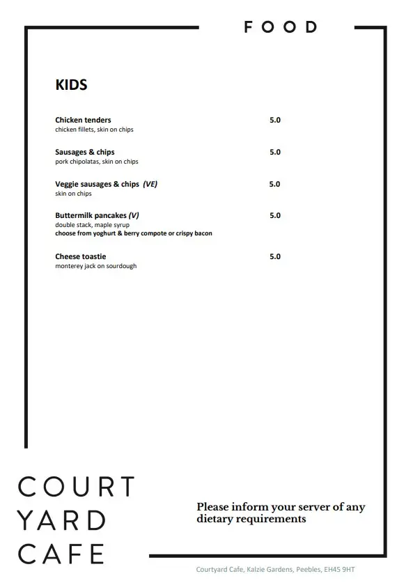 Menu_The Courtyard Cafe at Kailzie Gardens_Innerleithen_immagine_4