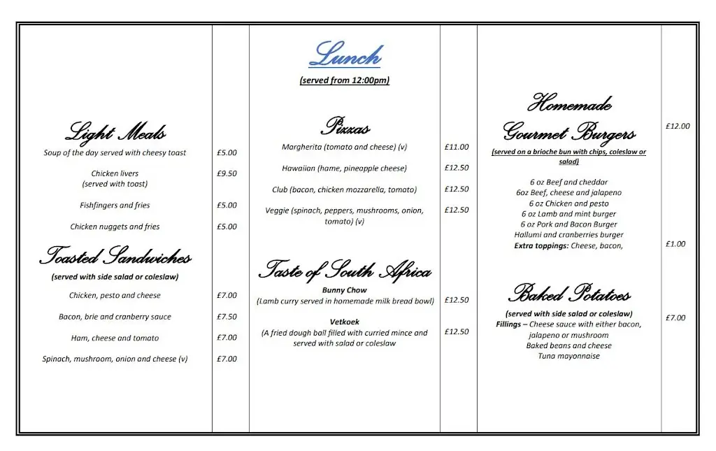 Menu_Ambience Café_Isle of Bute_image_2