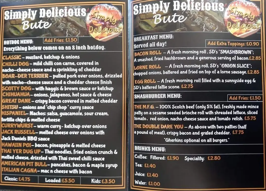 Menu_Simply Delicious_Isle of Bute_image_2