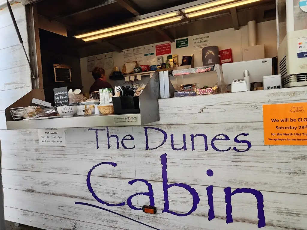 The Dunes Cabin restaurant in Isle of North Uist