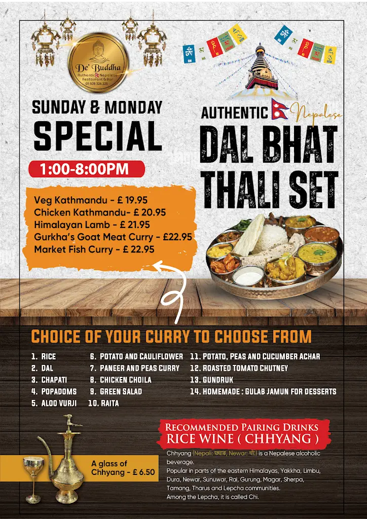 Menu_Dé Buddha Authentic Nepalese Restaurant & Bar_Johnstone_image_2