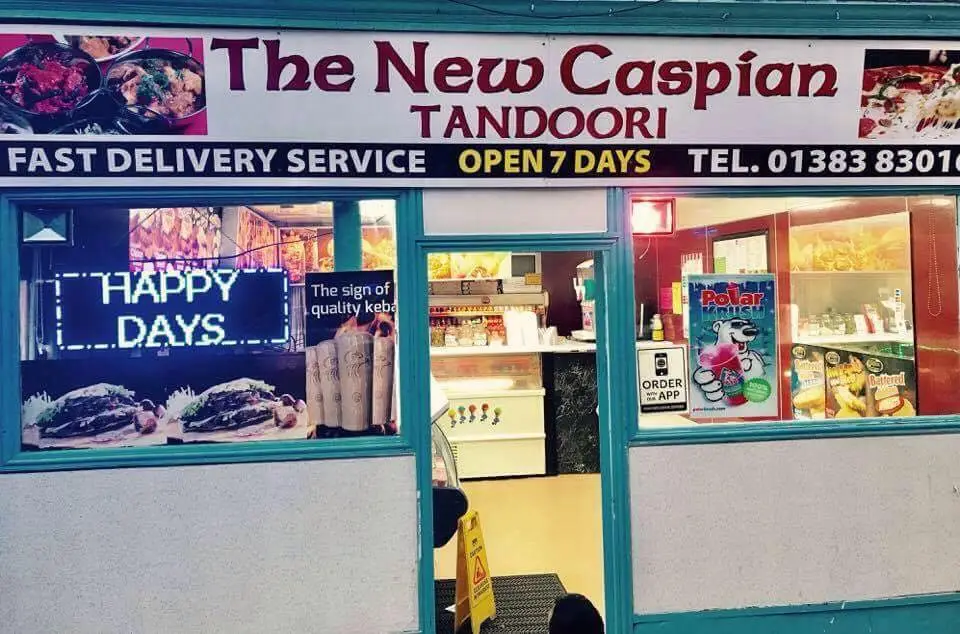 Caspian Tandoori Kelty restaurant in Kelty