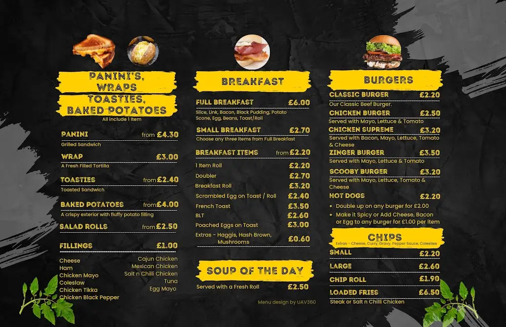 Menu_The Lunch Box_Kilbirnie_image_1