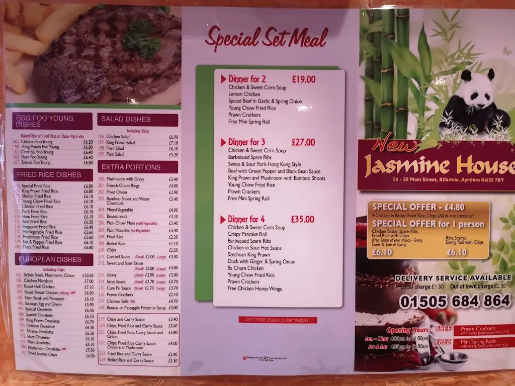 Menu_Jasmine House_Kilbirnie_immagine_1