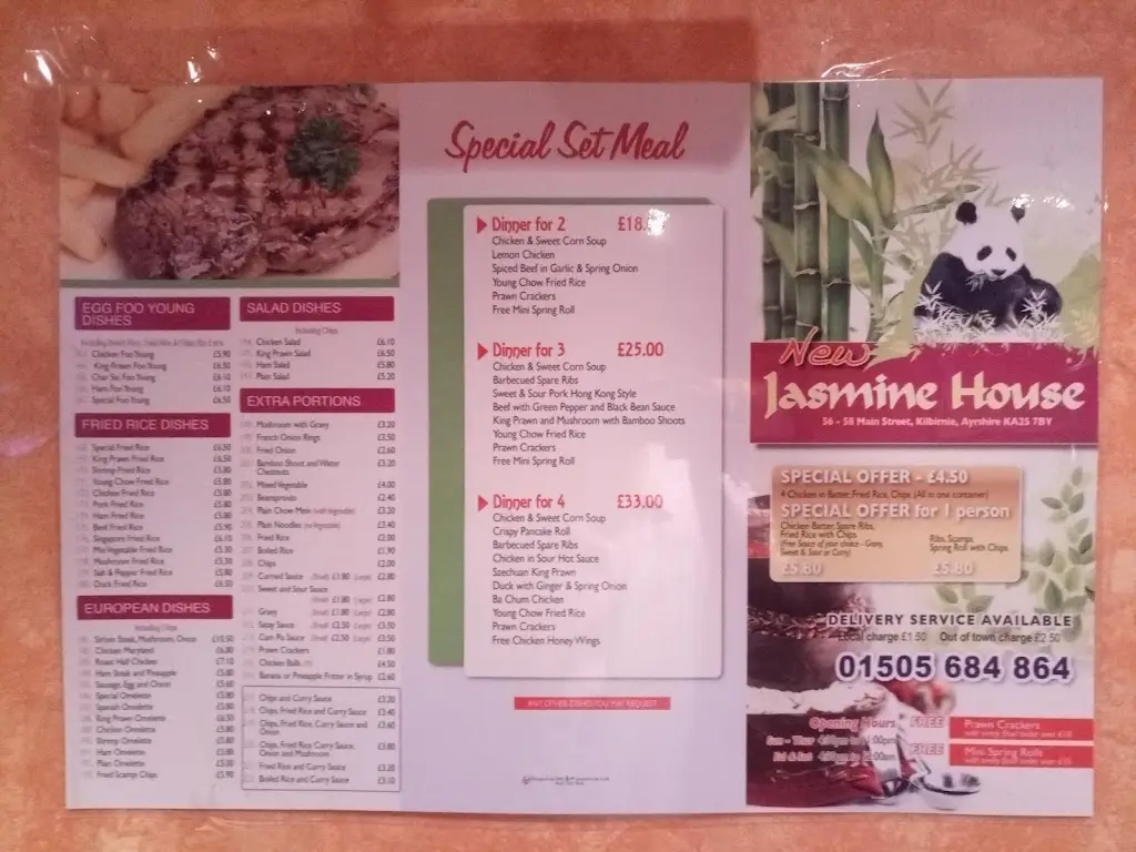 Menu_Jasmine House_Kilbirnie_immagine_2