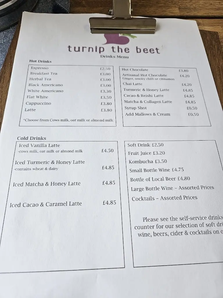Menu_Turnip The Beet_Killearn_image_2