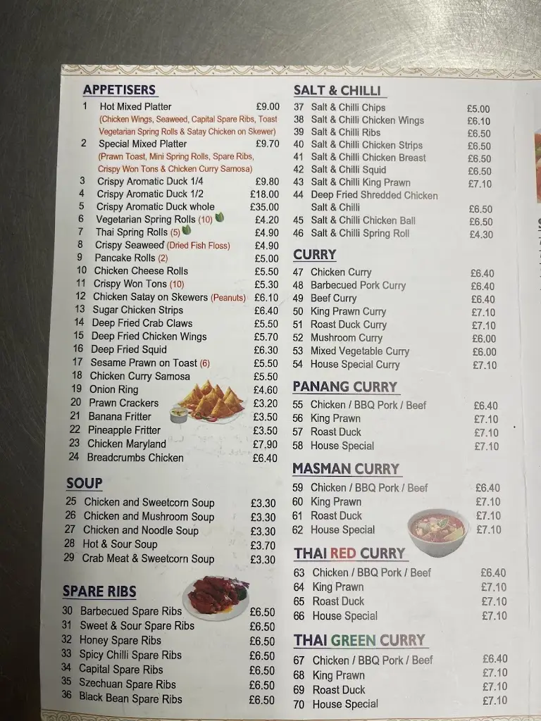 Menu_Sunrise Chinese takeway_Keith_image_1