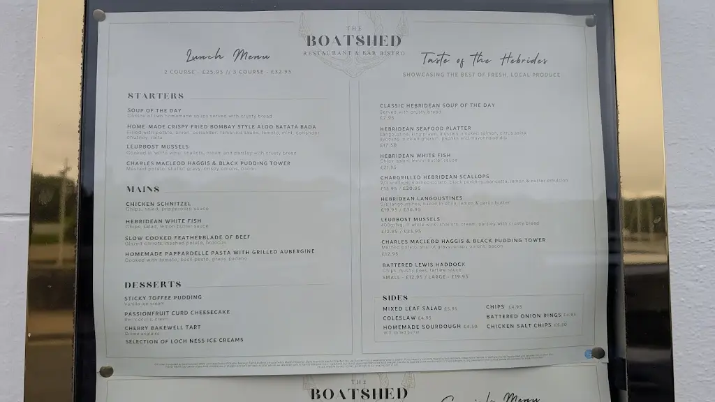 Menu_The Boatshed Restaurant_Isle of Lewis_image_3