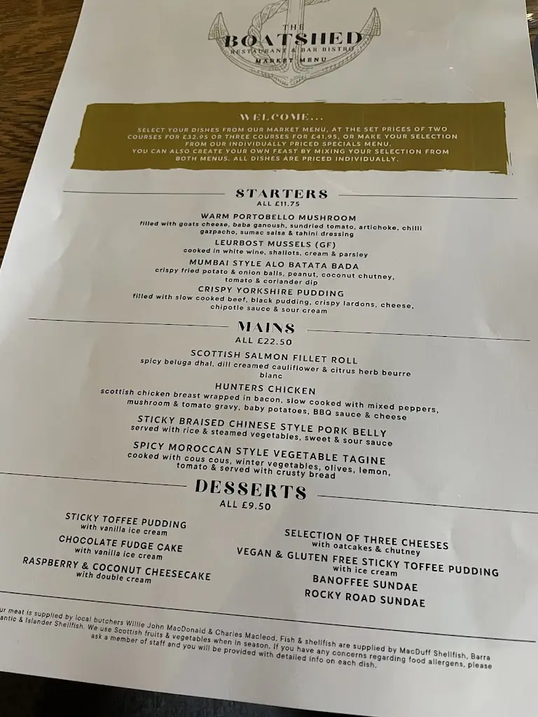 Menu_The Boatshed Restaurant_Isle of Lewis_image_4