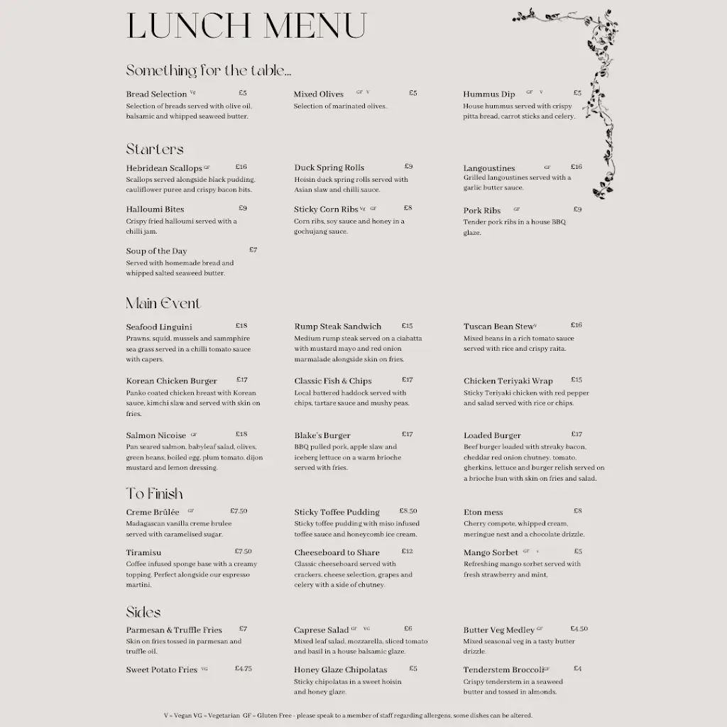 Menu_Blake’s Bar & Kitchen_Isle of Lewis_image_3