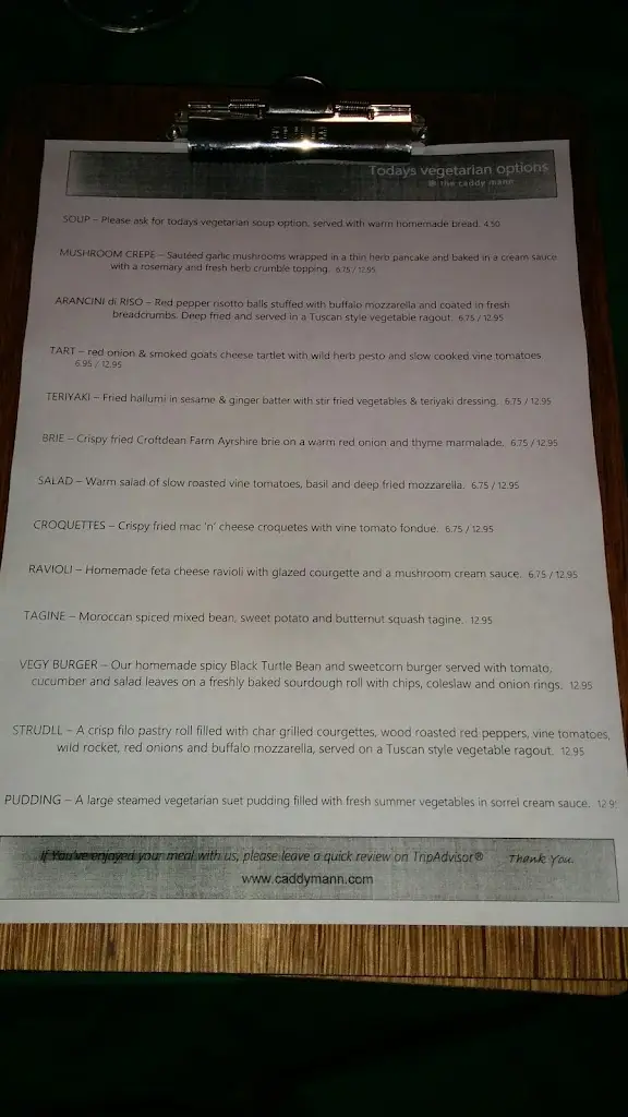 Menu_The Caddy Mann_Jedburgh_image_4